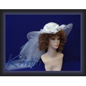 Suknie ślubne - kapelusz ks159